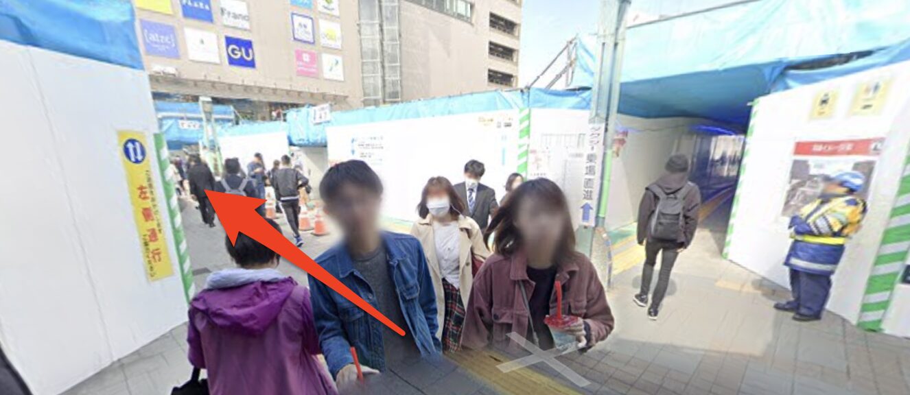 ドクターストレッチアトレ川越店の行き方2