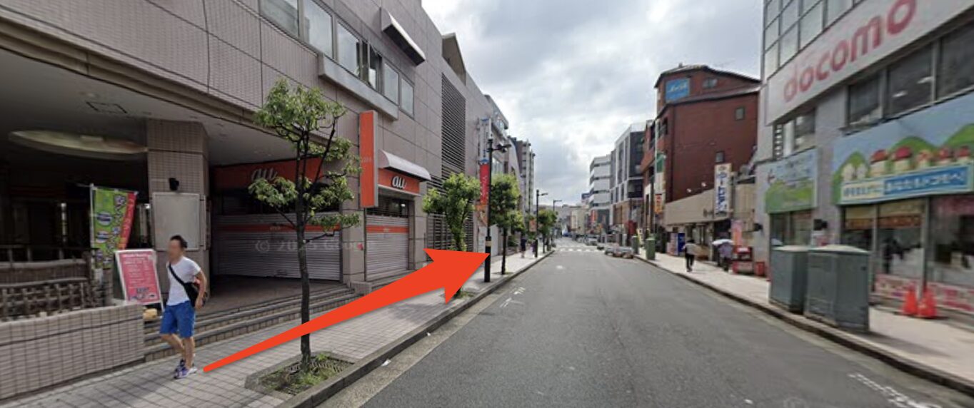 ドクターストレッチアリオ亀有店の行き方3