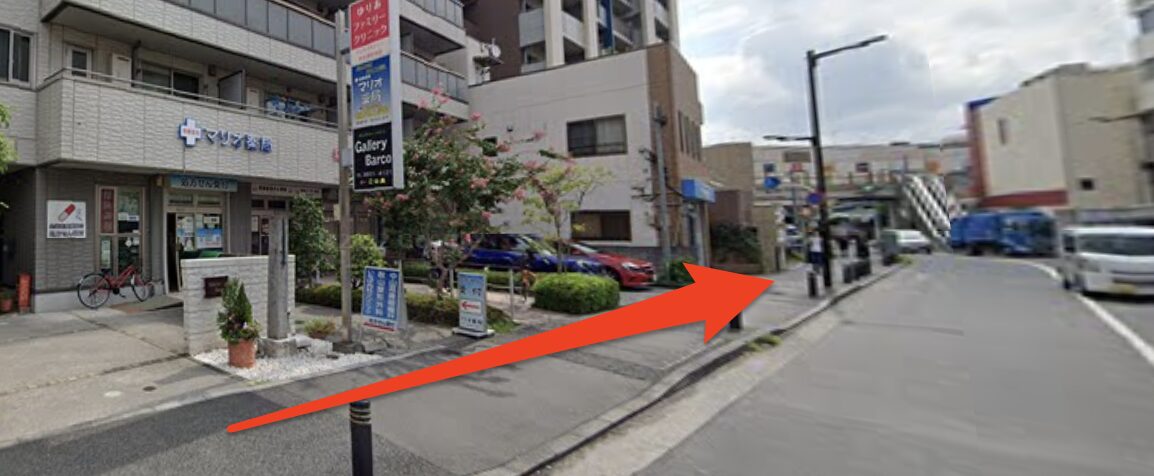 ドクターストレッチアリオ亀有店の行き方5